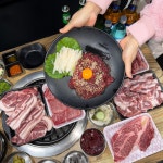 한우검정돼지 정육식당