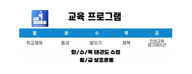 LIC태권도장