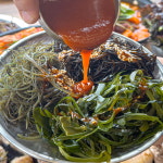 제주도야지해초쌈