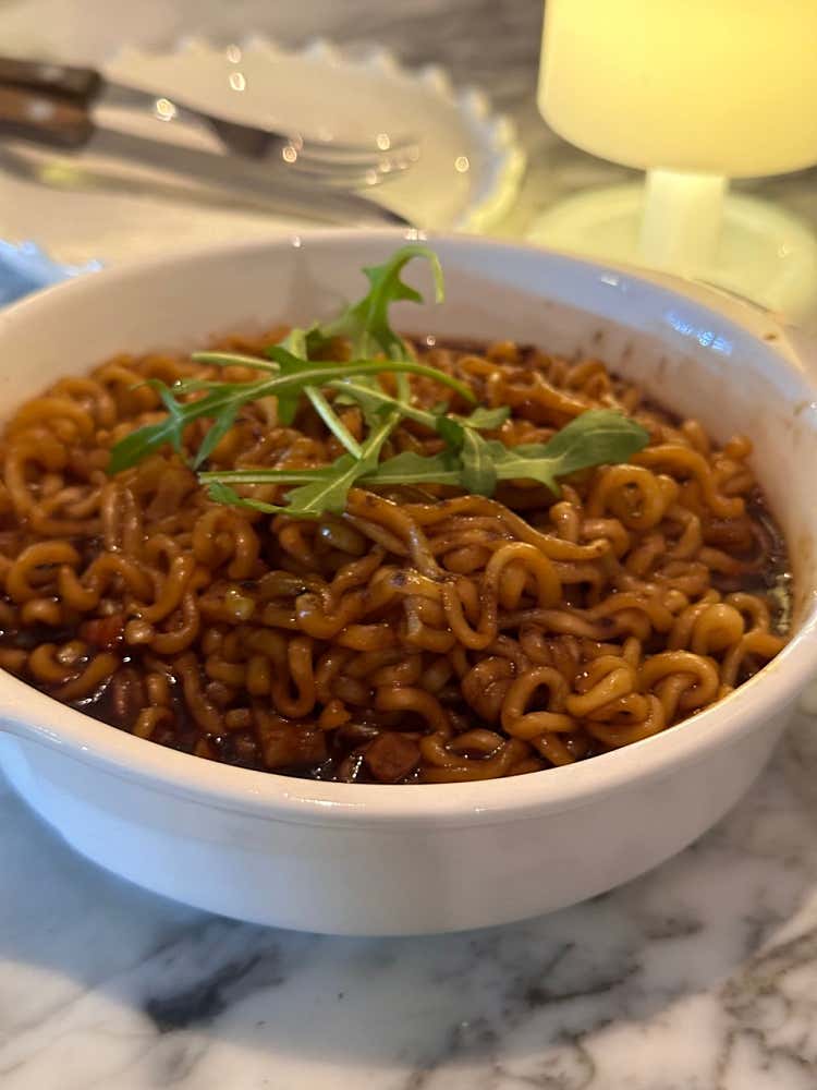 트러플 짜파게티