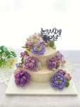 꽃담터 앙금플라워 떡케이크