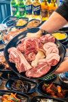 돈날개 숯불갈비 노형점 점심특선 정식