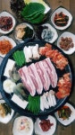 시골솥뚜껑생삼겹살