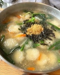 속초중앙시장 생감자옹심이