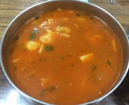 로타리 매운수제비