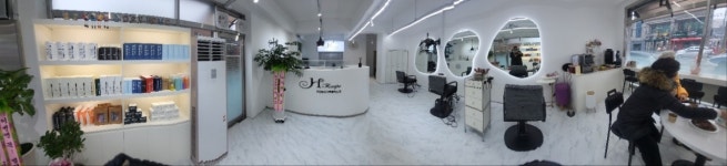 하얀눈꽃가루215헤어