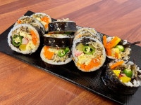 구쟁기가 김밥속에