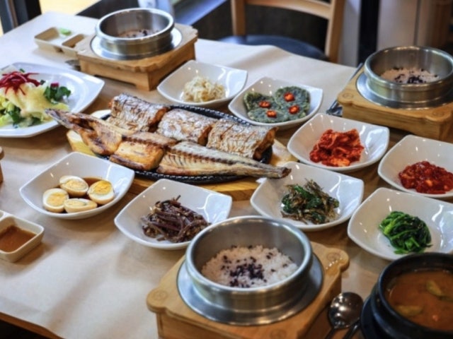오늘은 화덕 생선구이