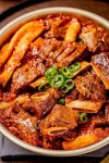 매운 양재기찜갈비