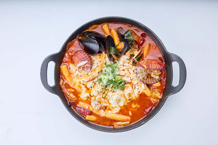 해물 치즈 떡볶이