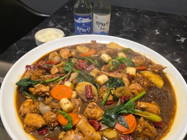 고수의찜닭
