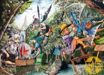 애니메이커 만화 애니미술학원