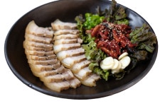 뜰안 칼국수 열무보리밥