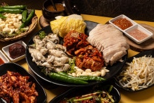 화정보쌈 쭈꾸미칼국수