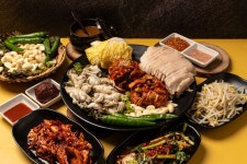 화정보쌈 쭈꾸미칼국수