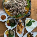 양천골 흑염소 요리