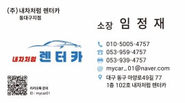 내차처럼렌터카 동대구지점