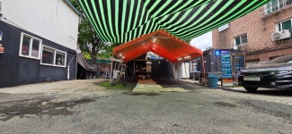 신호손세차장