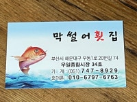 막썰어횟집