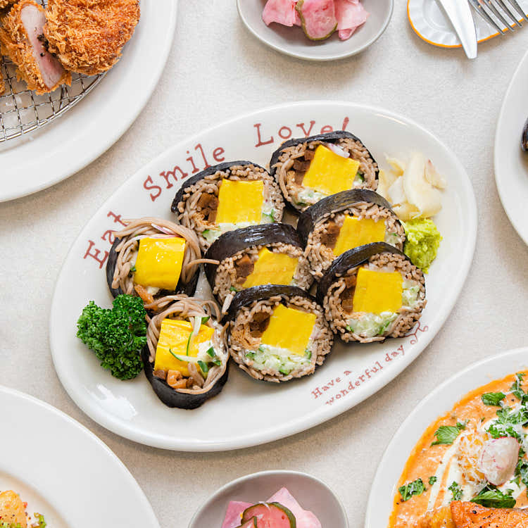 메밀 소바 마끼 (메밀 김밥)