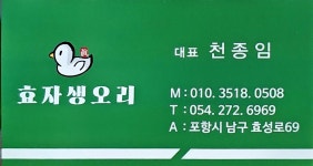 효자 생오리