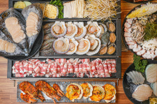 대천가자조개구이