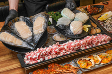 대천가자조개구이