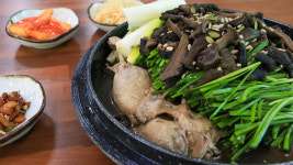 놀부능이버섯백숙