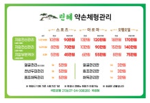 린혜약손체형관리