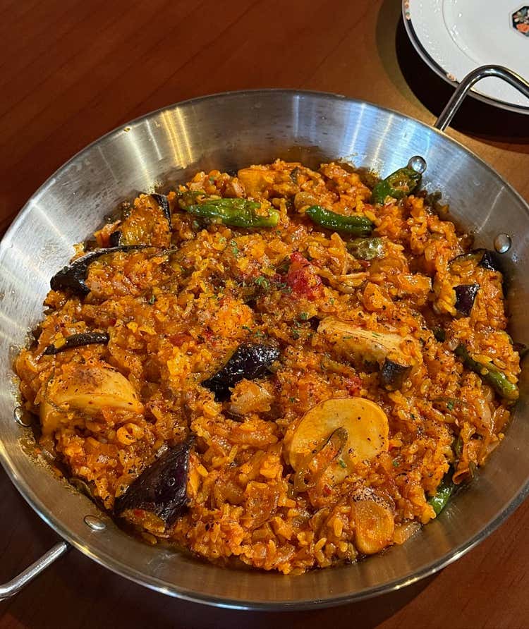 베지 빠에야(vegan)