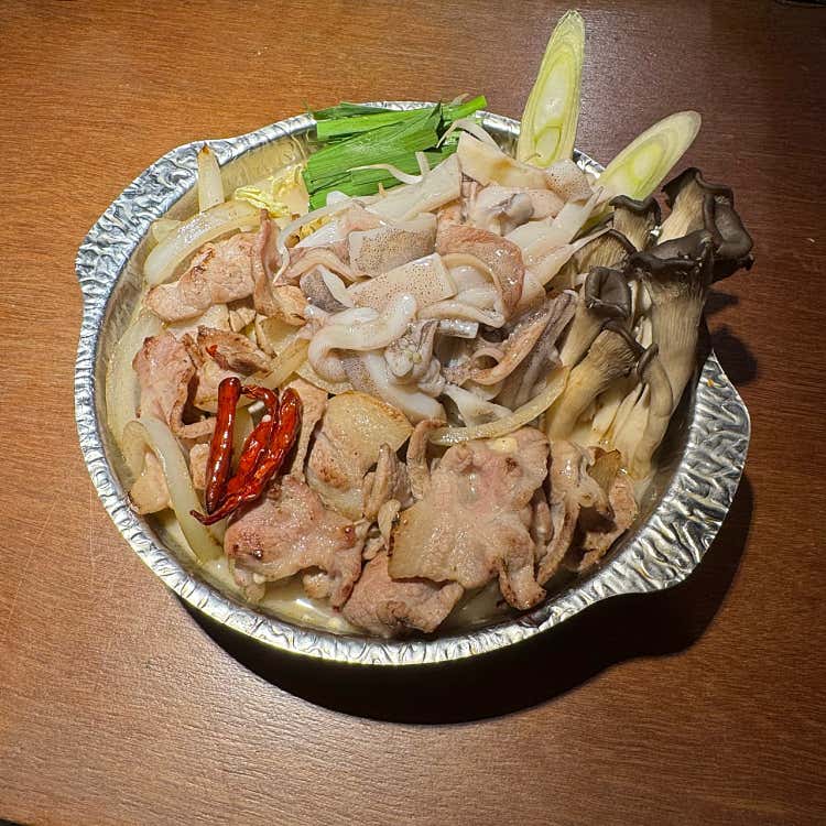 통오징어 나가사키 짬뽕탕