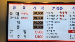 큰집닭강정 검단점