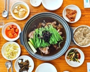 산일능이버섯백숙 상무점