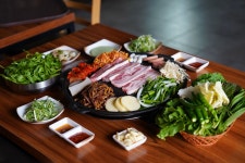 미나리솥뚜껑삼겹살