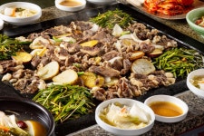 생오리돌판구이