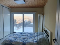 숲속빨간벽돌집