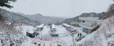 포천 몽롱한노을 카라반 캠핑장