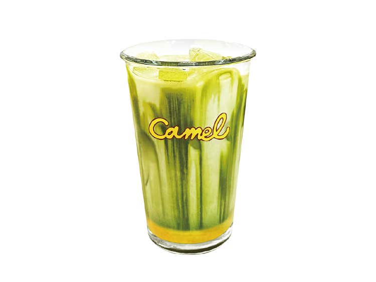 망고말차라떼