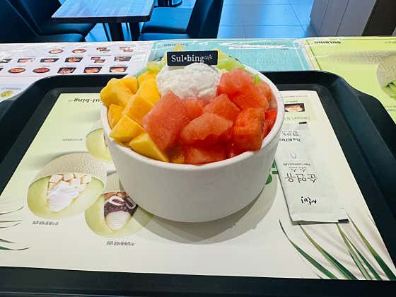 설빙 옥포점 사진