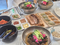 교감막국수와 감자옹심이