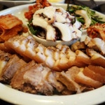 배여사보쌈삼합