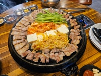 가마솥뚜껑 고기집