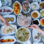 이수도 1박3식 산만디 민박