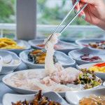 이수도 1박3식 산만디 민박