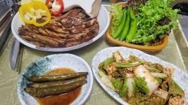 외양간 참숯꼬기