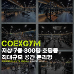 코엑스짐 호평점