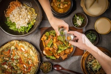 계족산산골보리밥