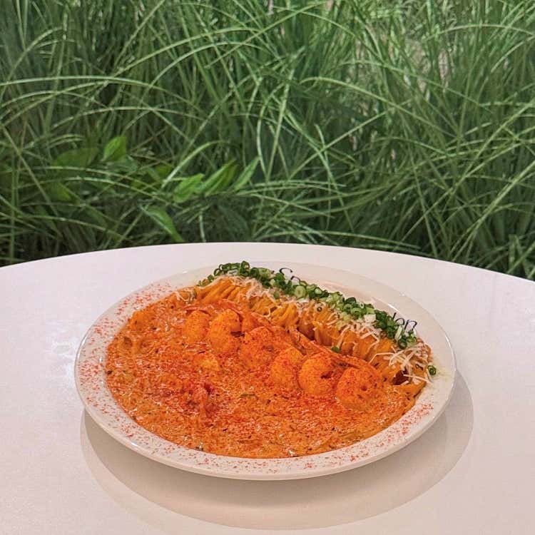 쉬림프 로제 파스타