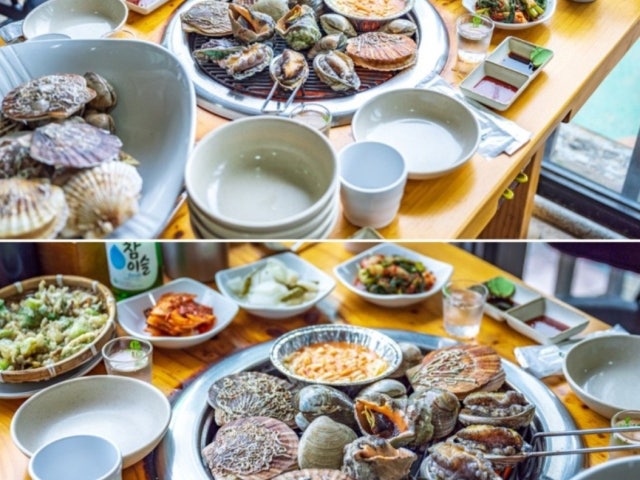 사또 조개 칼국수