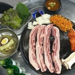 1인삼겹살&냉면